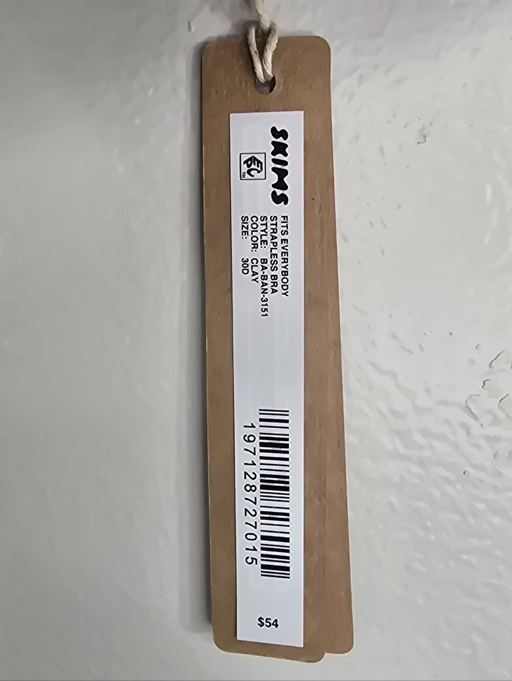 NWT SKIMS Fits Everybody Strapless Bra 30D - Picture 2 of 7
